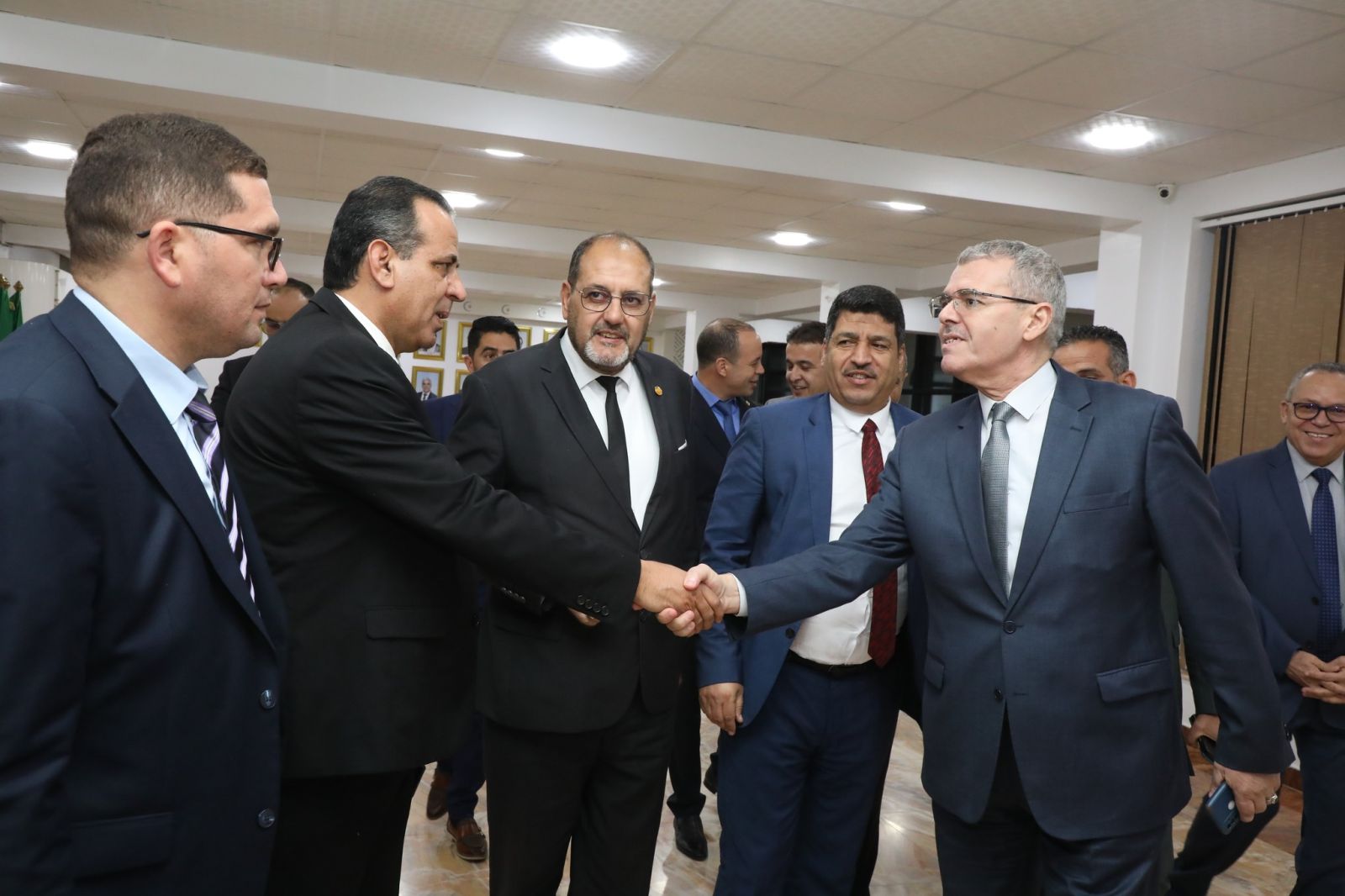 البعثة الاستعلامية المؤقتة عن لجنة التربية والتكوين المهني والتعليم العالي والبحث العلمي والشؤون الدينية تحل بولاية البليدة