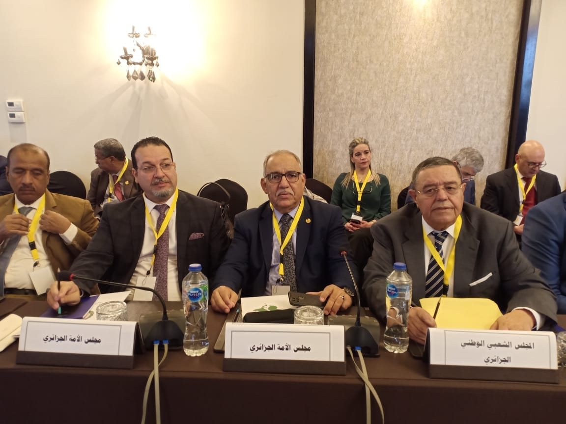 أشغال المؤتمر السادس للبرلمان العربي ورؤساء المجالس والبرلمانات العربية