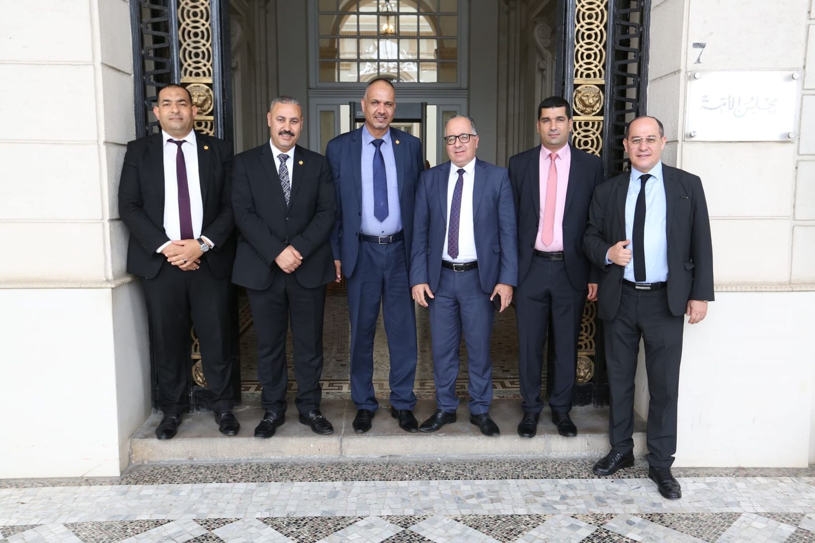 وفد البعثة الاستعلامية المؤقتة عن لجنة الشؤون الاقتصادية والمالية لمجلس الأمة يحل بولاية باتنة.